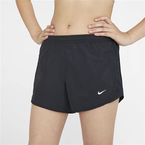 Kids Black Running Shorts 